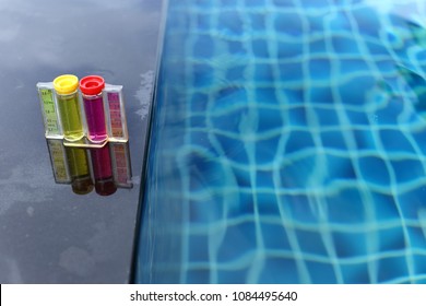 Resort Private Pool Has Weekly Check Maintenance Test, Ph Chlorine And Bromide Levels, To Make Sure Water Is Clean And Can Swim