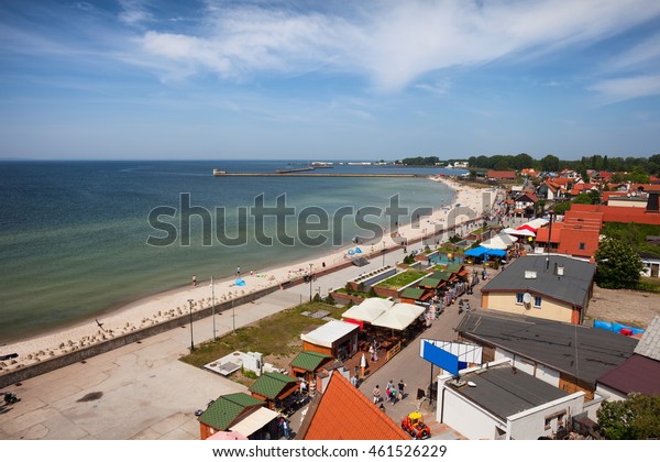 Resort Town Hel Poland Beach Promenade Stock Photo Edit Now