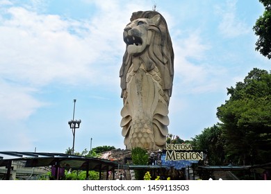 Resorts World Sentosa Singapore July 23 Stock Photo Edit Now