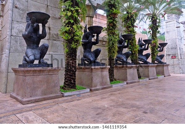 Resorts World Sentosa Singapore July 24 Stock Photo Edit Now