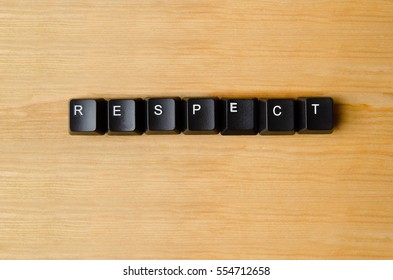 Respect Word With Keyboard Buttons