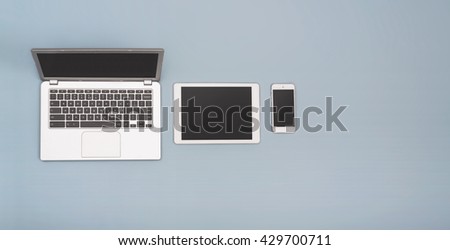 Responsive design header image