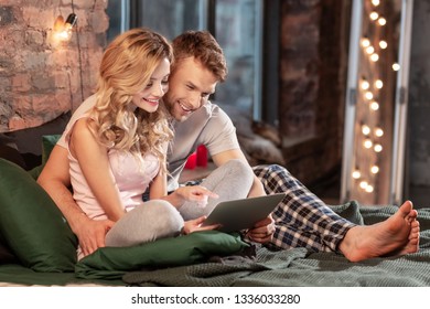 Couple In Bed Night Stock Photos Images Photography