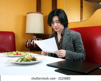 At the restaurant