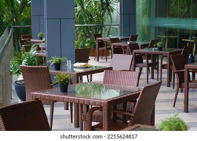 A Restaurant In 5 Star Hotel In Bali, Indonesia.