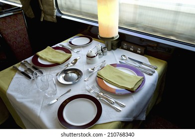 The Restaurant Car Of Twilight Express