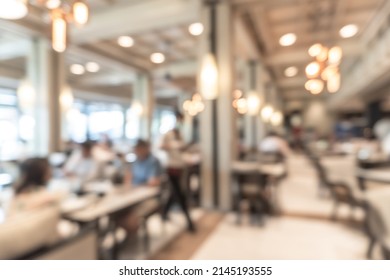 Restaurant Dininng Table Blur Background In Luxury Hotel Food And Beverage Facility With Blurry Bar Bistro Counter For Coffee Shop And Cafe Drink Catering Service