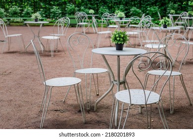 Restaurant Exterior On The Town Garden, Outdoor Cafe