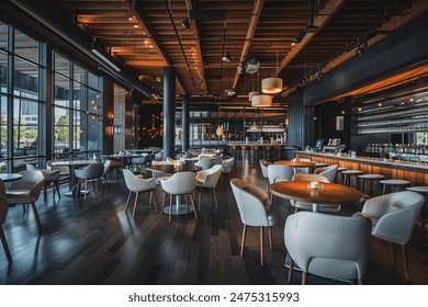 A restaurant with a luxurious and classic style. - Powered by Shutterstock