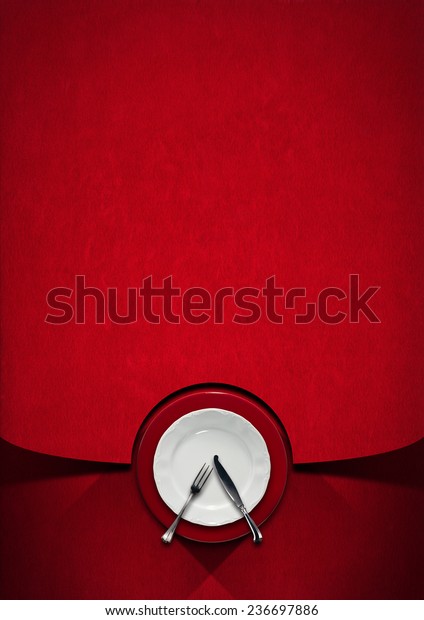 Restaurant Menu Design Vertical Restaurant Menu Stock Photo 236697886 ...