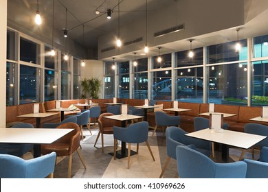 Restaurant In Modern Office Building