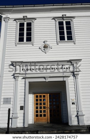 Restaurant on mount floyen, bergen, hordaland, norway, scandinavia, europe Stock photo © 