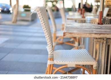 Restaurant Patio Seats And Roads