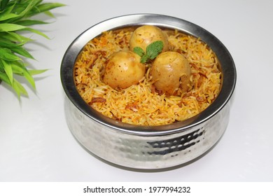 Restaurant Style Egg Dum Briyani