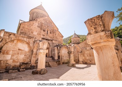 The Restored Haghartsin Monastery (founded In The 11th Century) Is A Classic Example Of Armenian Architecture.
