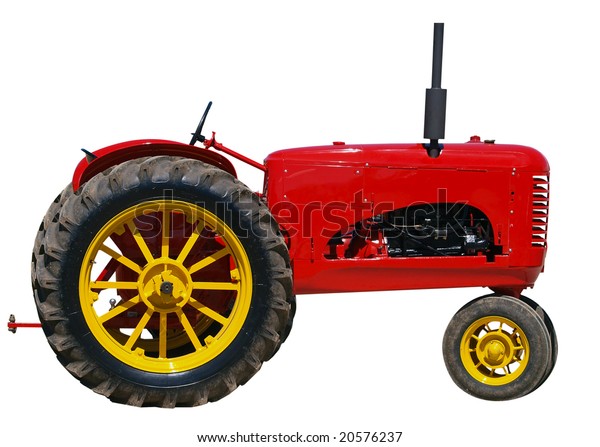 Restored Vintage Massey Harris 101 Junior Stock Photo (Edit Now) 20576237