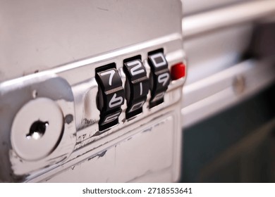 Restricted Access Concept with Numeric Combination Lock