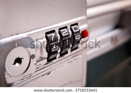 Restricted Access Concept with Numeric Combination Lock