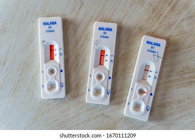 Results Of Quick Malaria Test From Blood, Lebombo Border Control, South Africa