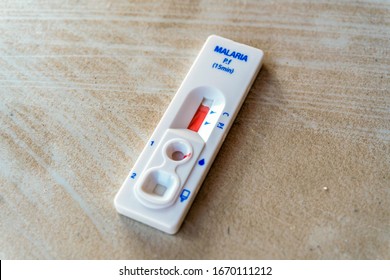 Results Of Quick Malaria Test From Blood, Lebombo Border Control, South Africa