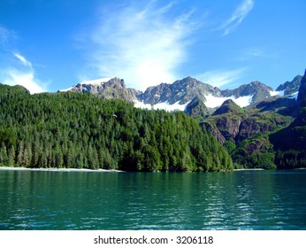 Resurrection Bay In Alaska