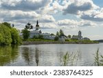 Resurrection Goritsky Monastery in the village of Goritsy, Vologda region