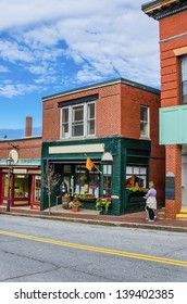 Retail Shopfront in a Small Town in Maine