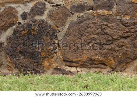 Retaining Wall at Historic City Cemetery Jacksonville TX