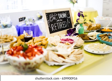 Retirement Party Dessert Table