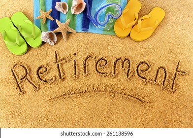 Retirement Plan Beach Vacation Stock Photo (Edit Now) 261138593