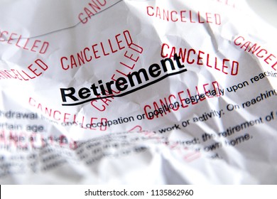 Retirement Problems

Financial Problems In Retirement.