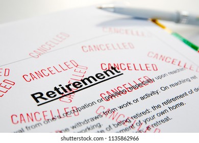 Retirement Problems

Financial Problems In Retirement Due To Covid 19 Or Coronavirus.