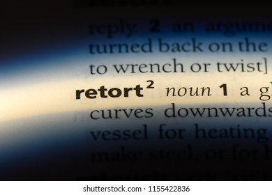 5 letter word using retort