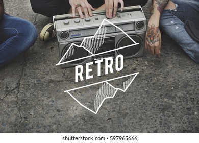 Retro Antique Objective Classical Aged
