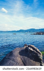 Retro Beach Photo In Jinshan District, New Taipei City