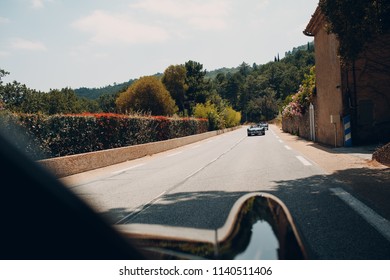 Retro Car Rally. French Riviera. Nice - Cannes - Saint-Tropez.