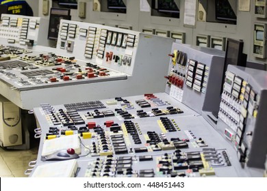 Retro control panel with switches