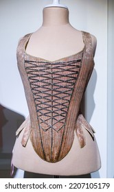 Retro Corset On A Tailor's Dummy.