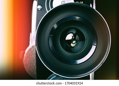 Retro Film Movie Camera Lenses