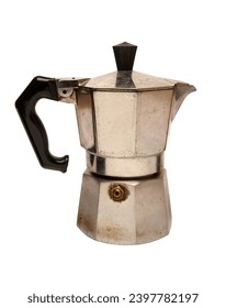 Retro Italian peculator coffee pot for making coffee