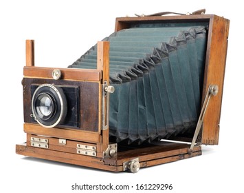 Retro large format camera