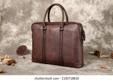 Retro Leather Portfolio