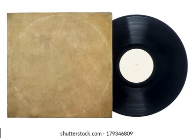 Retro Long Play Vinyl Record With Sleeve.