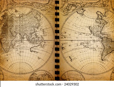 retro map