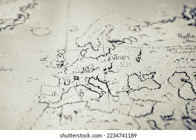 Retro old map background texture
