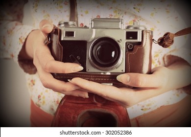 Retro Photo, Retro Photography, Lens Camera, Old School Or Old Lens, Photography