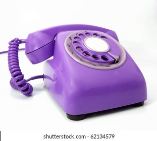 Retro Purple Phone