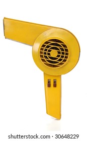 Retro Revival Hair Dryer, With Clipping Path