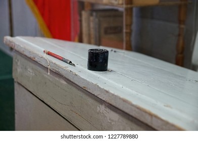 Vintage School Desk Images Stock Photos Vectors Shutterstock