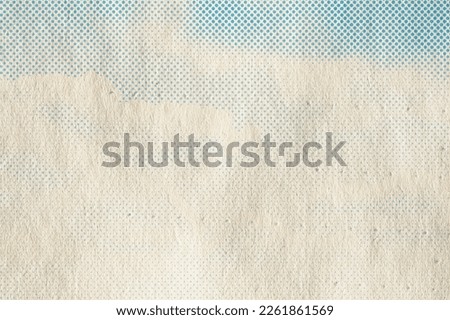 retro sky pattern on old paper texture. raster halftone vintage clouds.